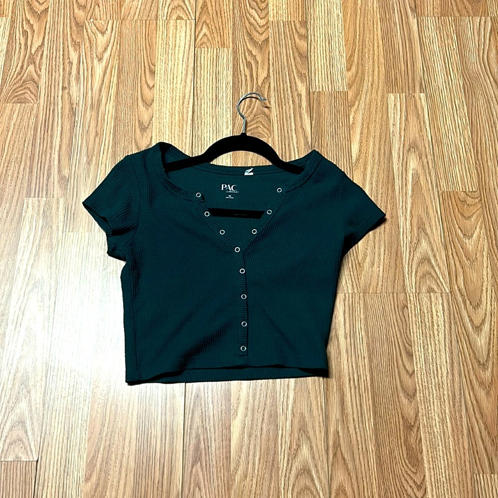 PAC sun dark green shirt xs
